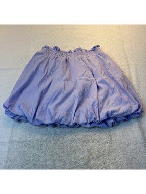 Mini Bloomer Skirt w/Shorts Under Purple/Lilac Elastic Waist  SZ Women S New